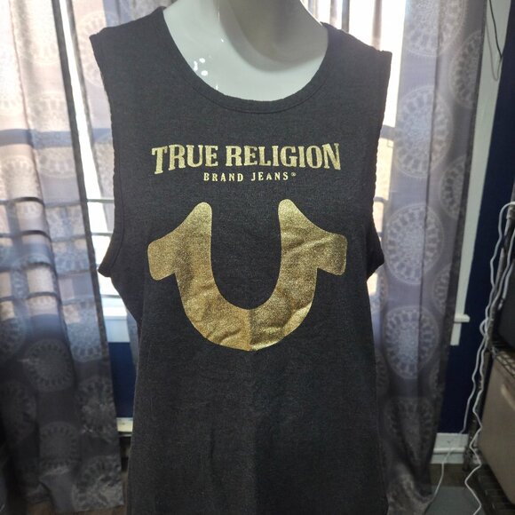 True Religion Men's Small Tank Top - Picture 4 of 5